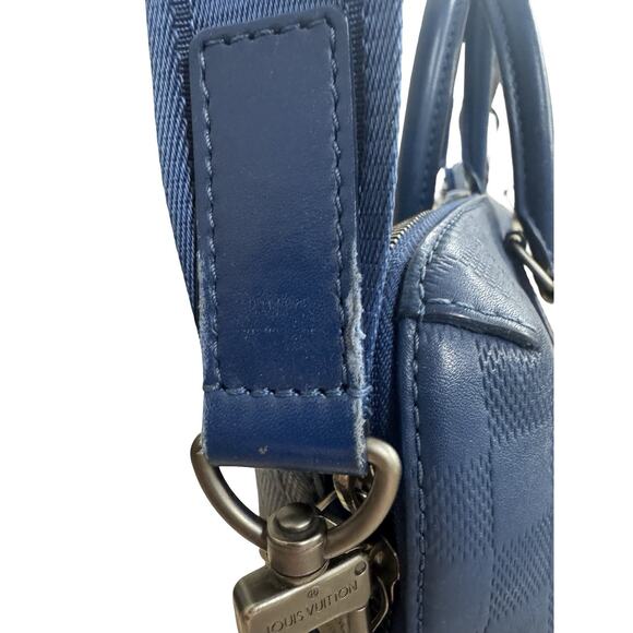 Louis Vuitton PDJ Porte Documents Jour Damier Graphite CA4117 Briefcase W Strap - Picture 4 of 11